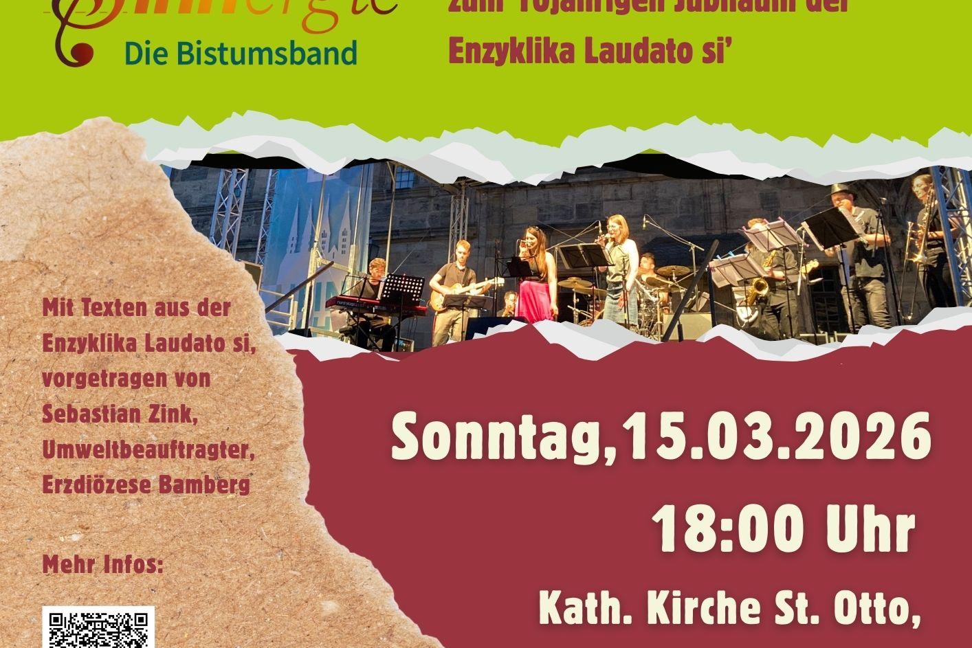 Plakat Schöpfungskonzert in Lauf