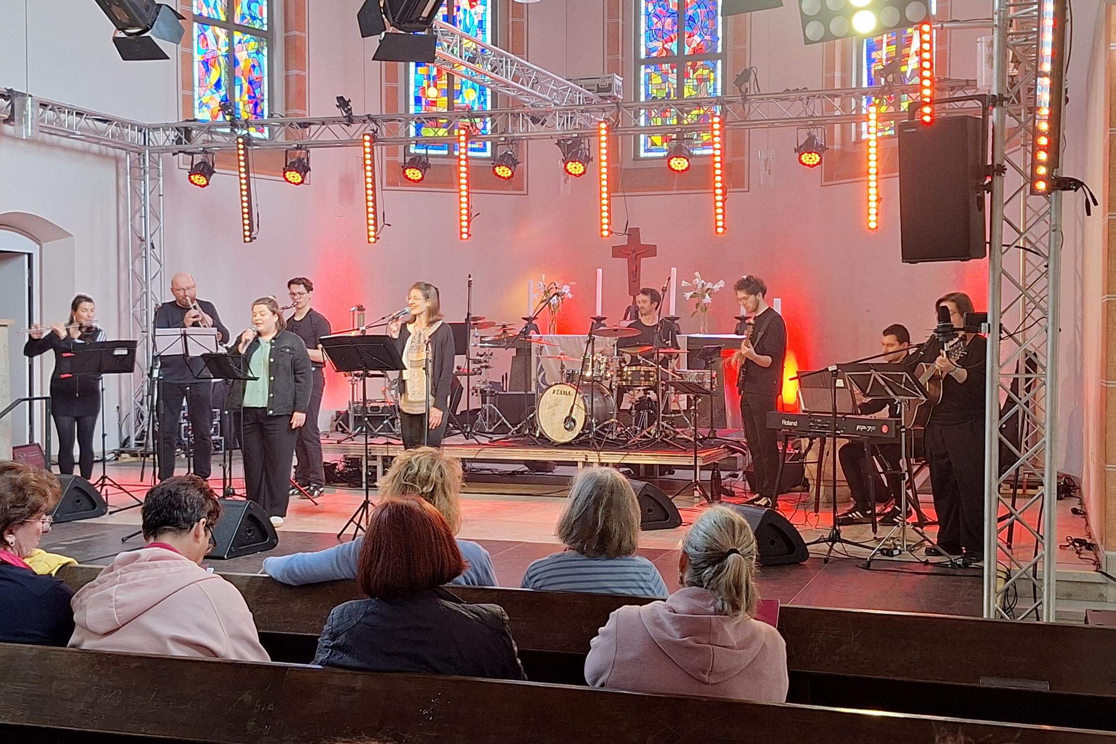 Sinnergie. Die Bistumsband beim Kirchentag Hannover 2025