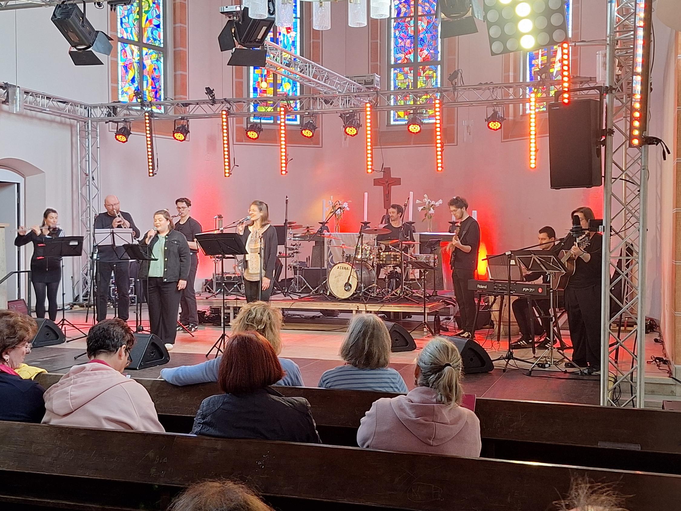 Sinnergie. Die Bistumsband beim Kirchentag Hannover 2025
