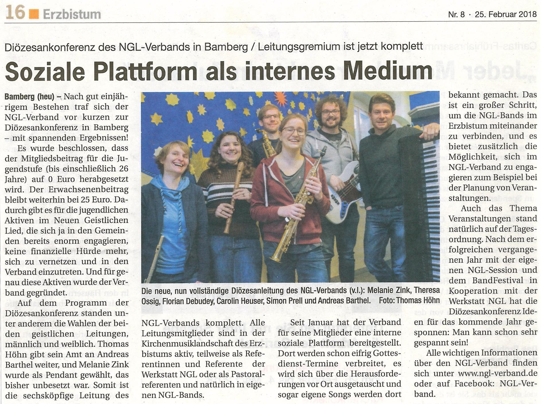 NGL-Diko 2018 - Bericht Heinrichblatt