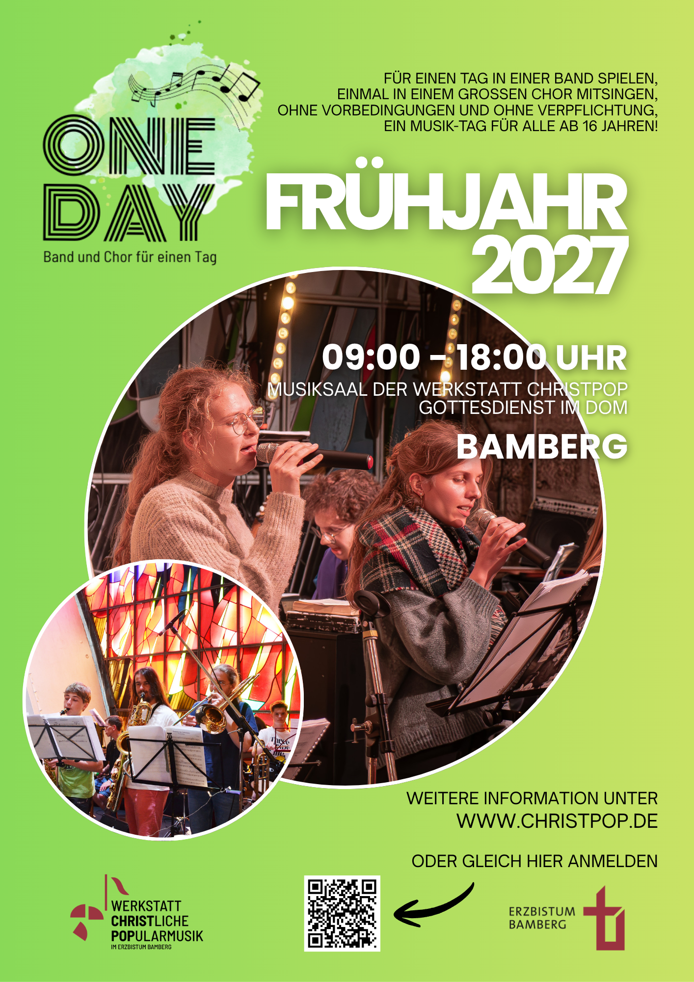 One Day Plakat Frühjahr 2027