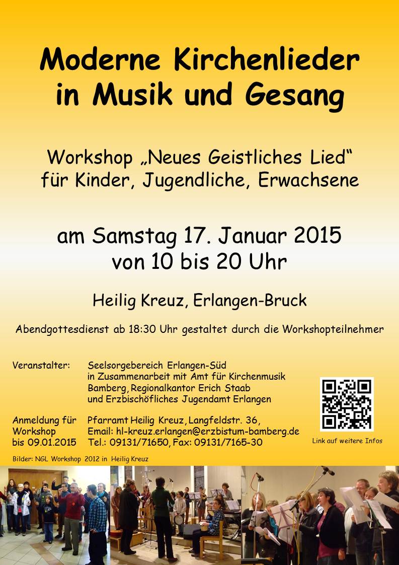 Plakat NGL Workshop 2014/15