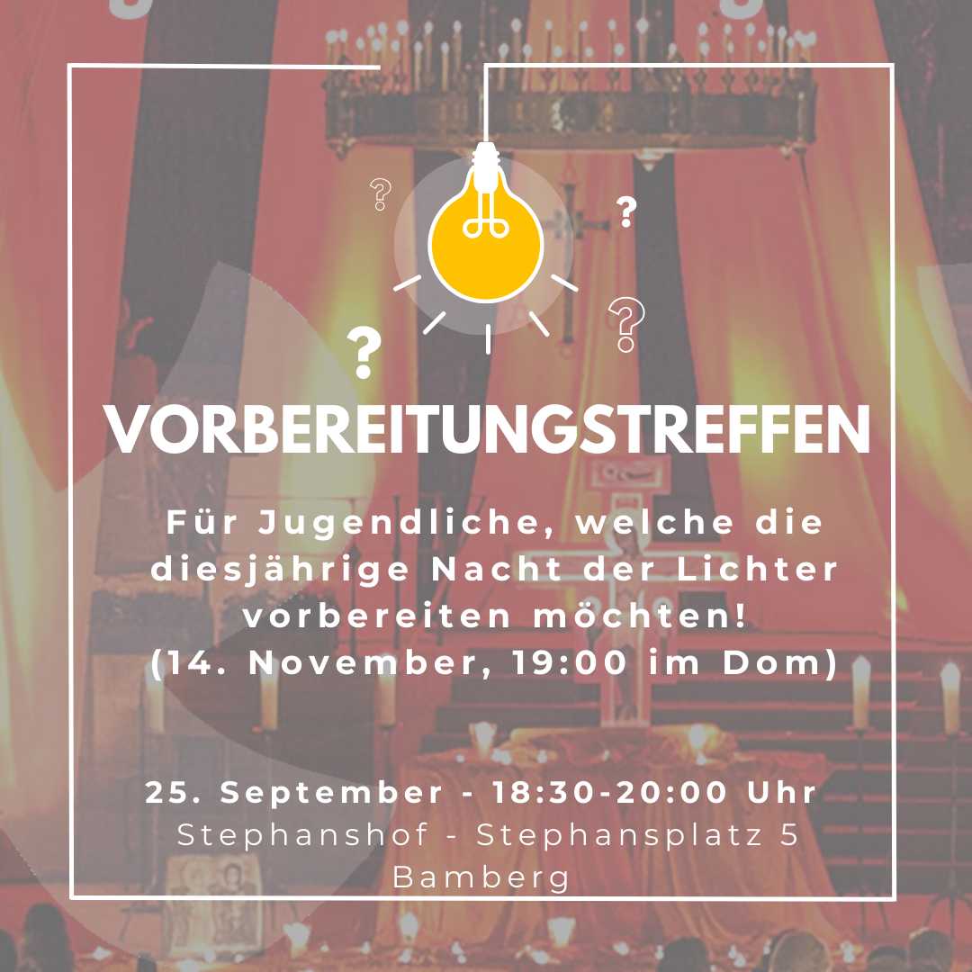 Planungstreffen Nacht der Lichter