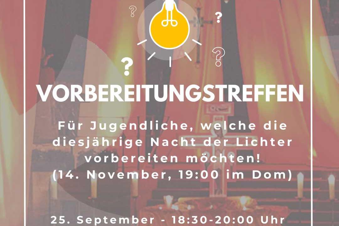 Planungstreffen Nacht der Lichter