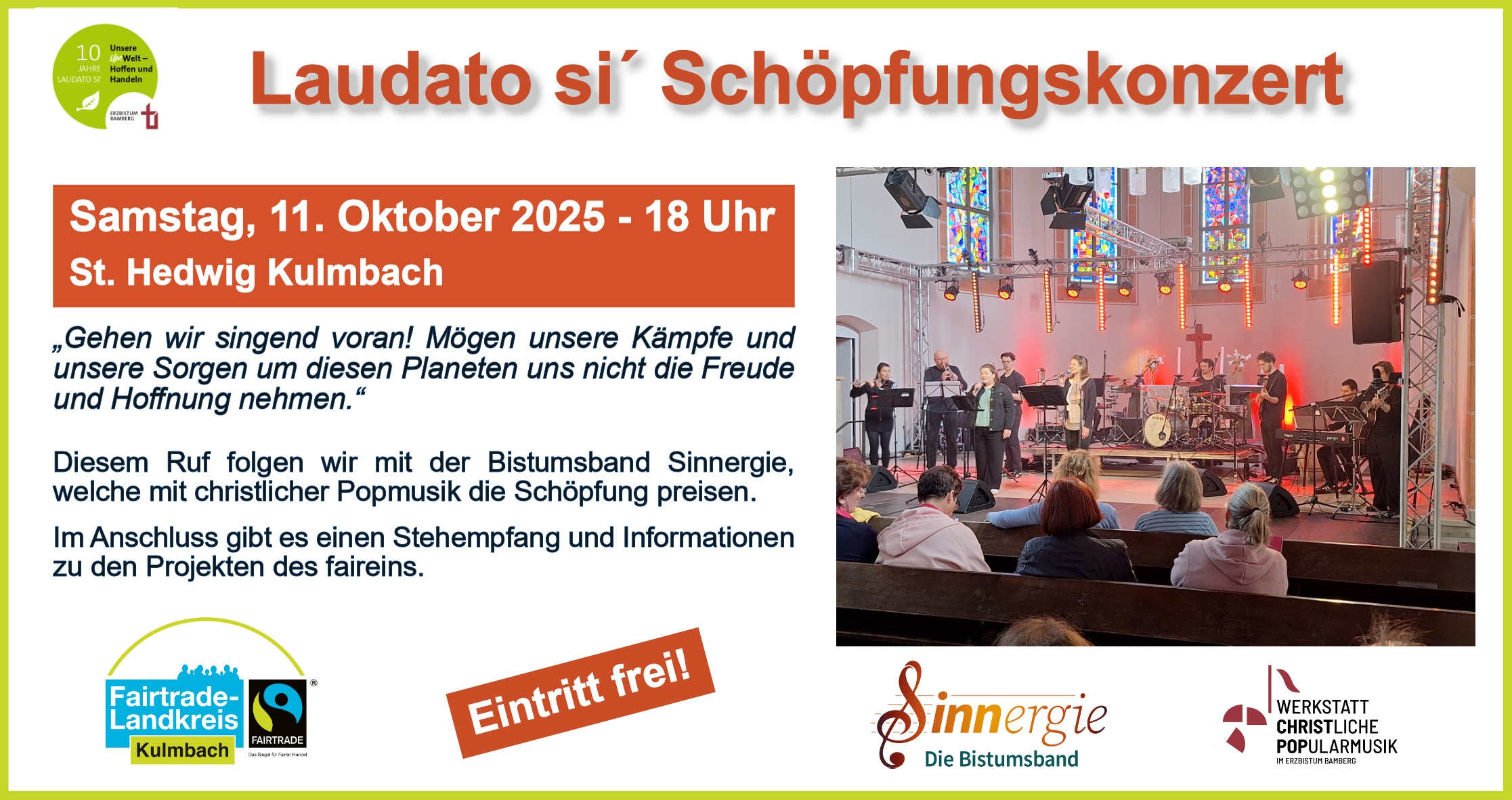 Anzeige Schöpfungskonzert