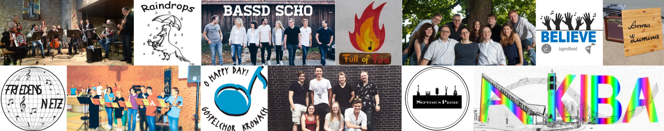 Band- und Chorverzeichnis