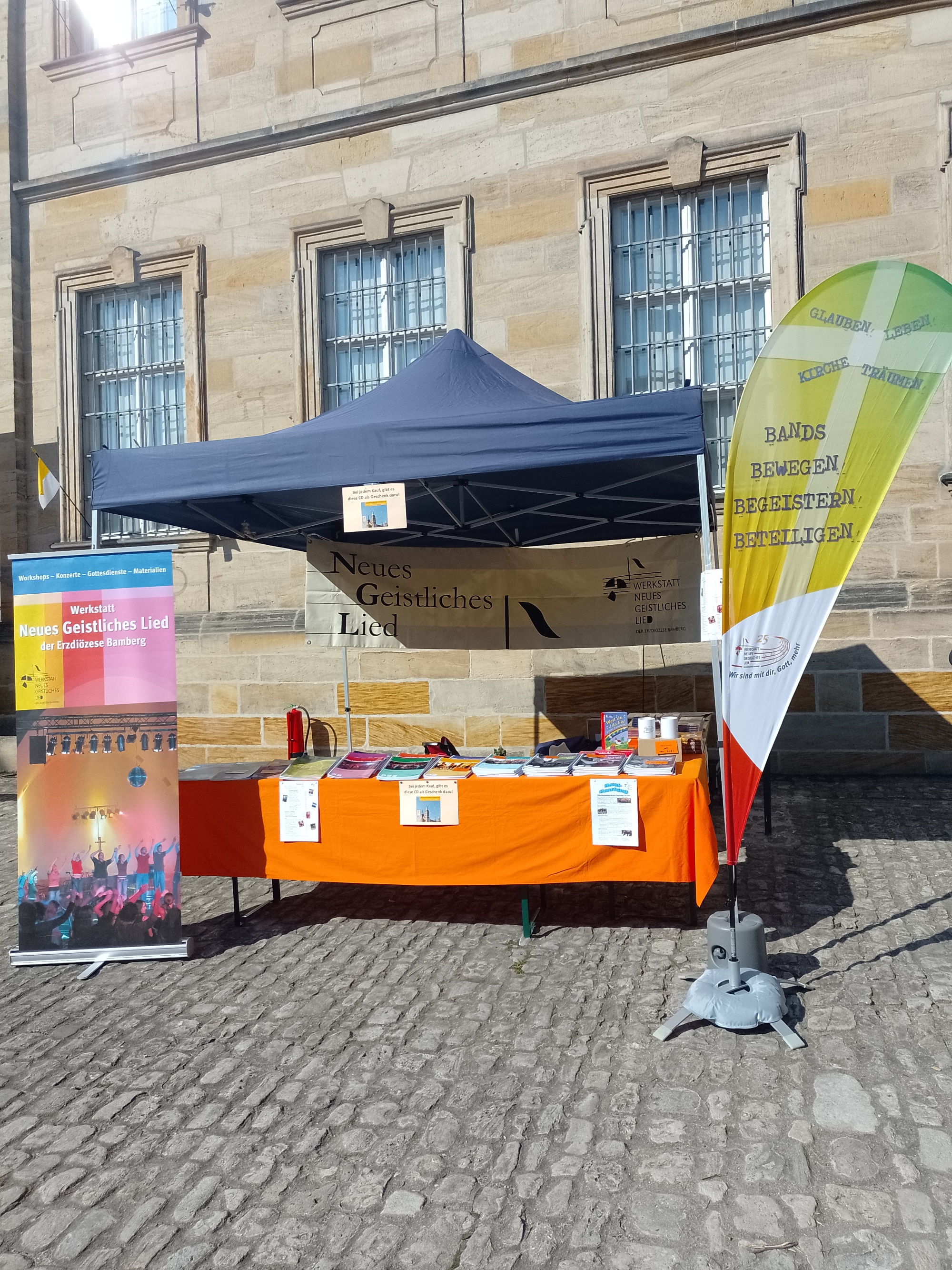 Verkaufsstand auf dem Heinrichsfest