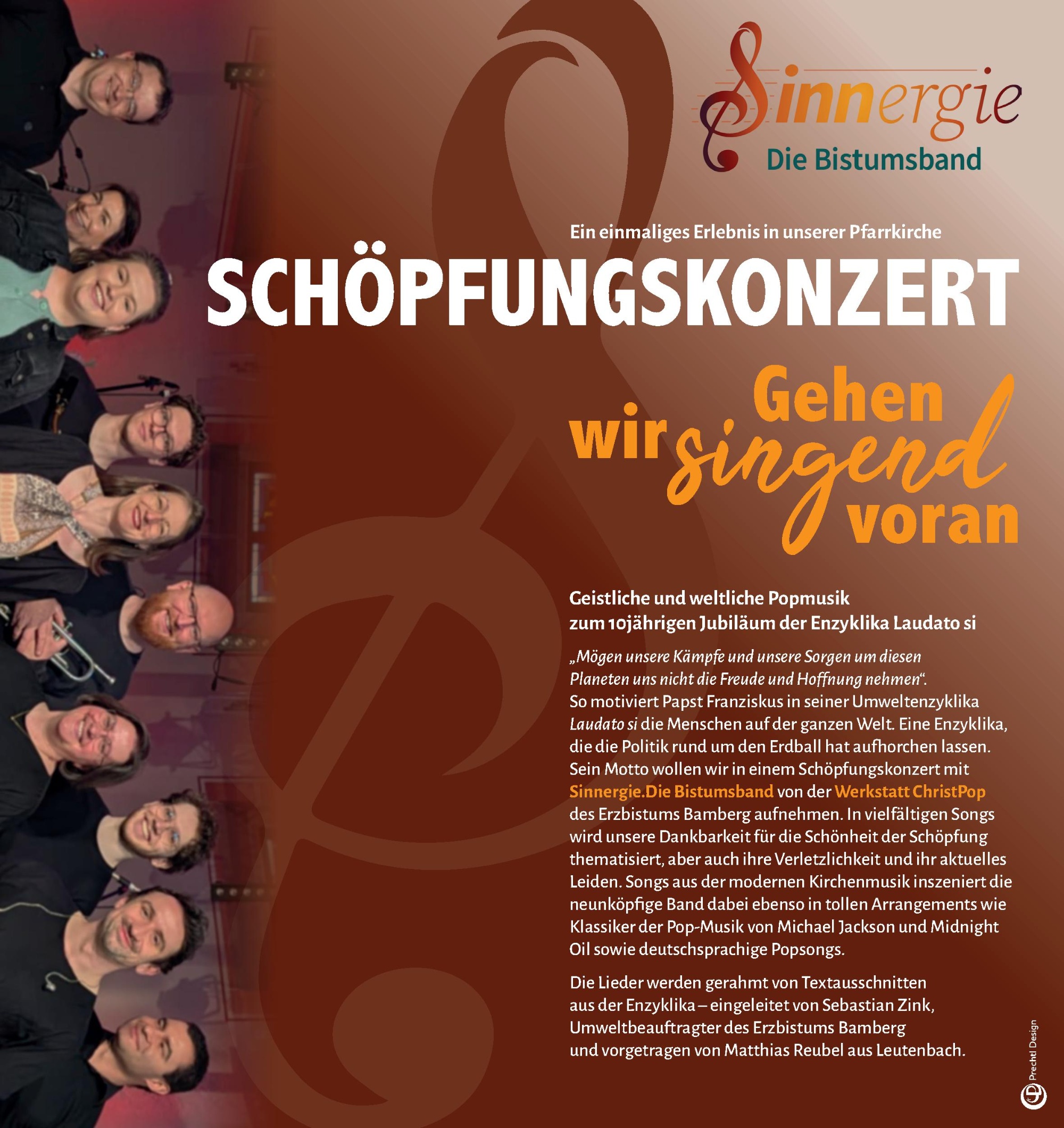 Folder Schöpfungskonzert in Leutenbach