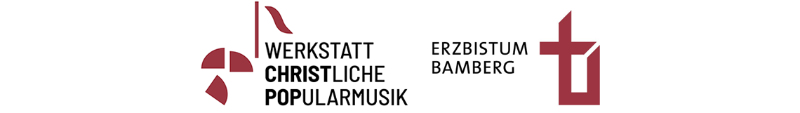 Grafik im Kopf der Homepage der chritlichen Popularmusik mit Verlinkung zur Startseite